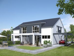 Ytong Bausatzhaus mit Garten